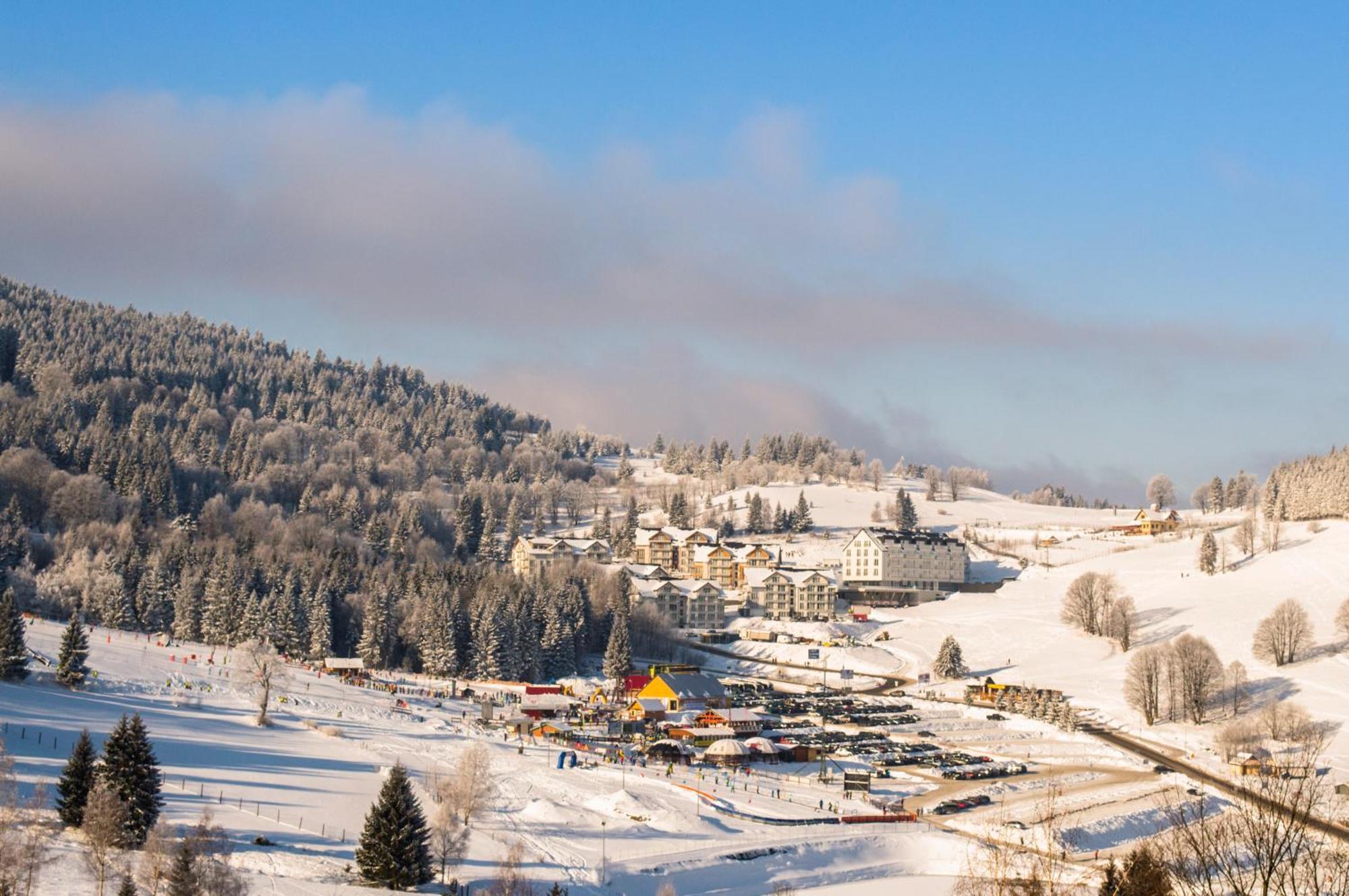 Panorama Ski, Bike, Spa & Restaurant - Czarna Gora Resort Stronie Slaskie Bagian luar foto